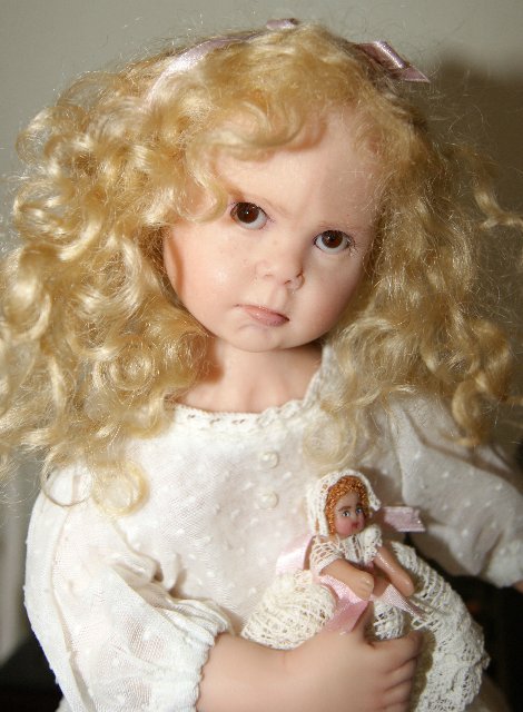 Обиженная Люси - OOAK doll by Jilie Fischer