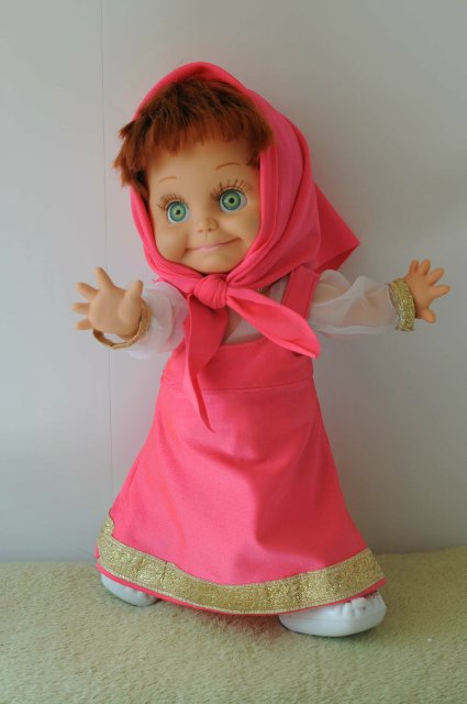 Galoob - Baby Face, часть 9. Сказка для дочки "Маша и медведь"