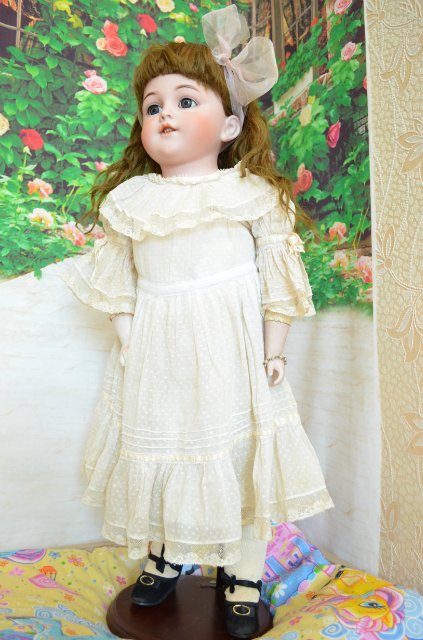 Моя "столетняя девочка" антикварная кукла (фото 4)