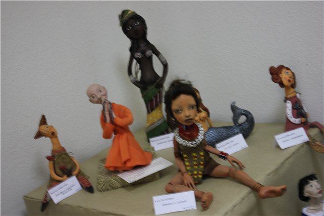 "Кукольный вернисаж". V выставка авторских кукол и медведей Тедди в Нижнем Новгороде 2014 (фото 9)