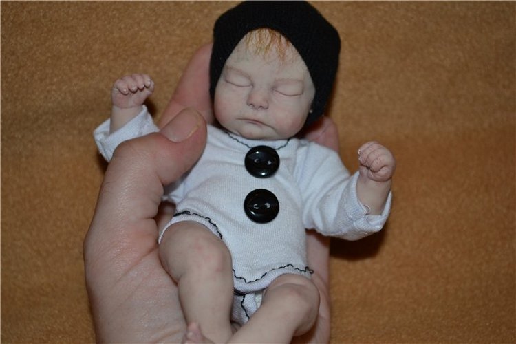 Малышок Артем, авторская кукла из пластики | Бэйбики Малышок Артем, авторская кукла из пластики (фото 9)