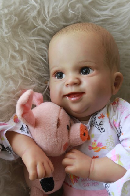 Пенни №2 куклёныш реборн от Элины Кудрявцевой