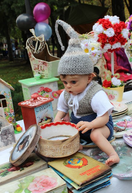 Фестиваль Котофест в Пятигорске. Куклы реборн Елены Ядриной