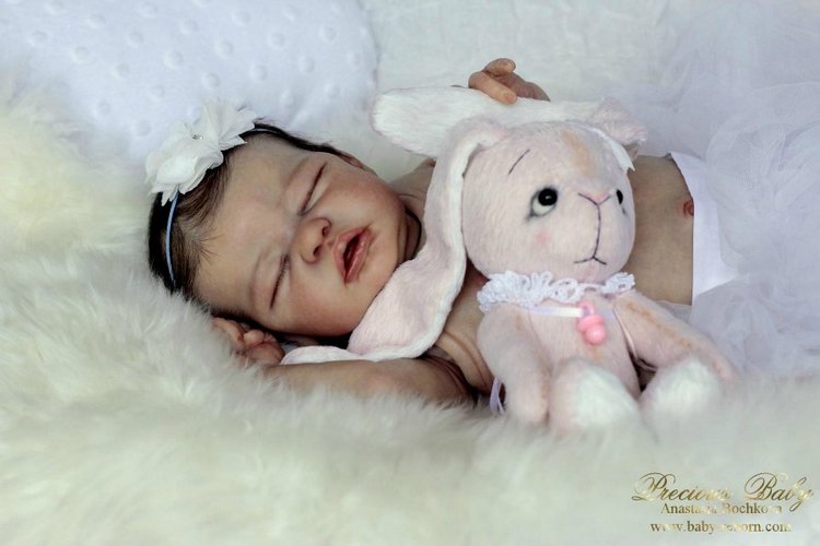 Малышка Квини. Кукла реборн Анастасии Бочковой (фото 3)