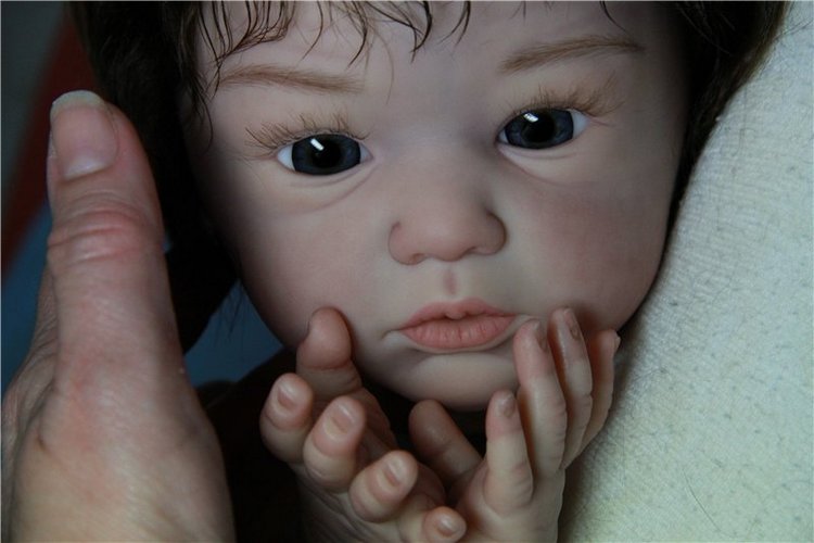 Малышка Карина. Куколка из молда Maike от Gudrun Legler