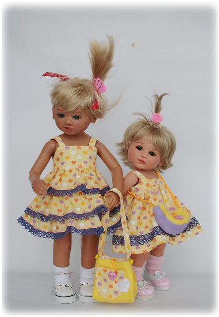 Коллекция одежды для куколок Gabriele Müller, часть 1