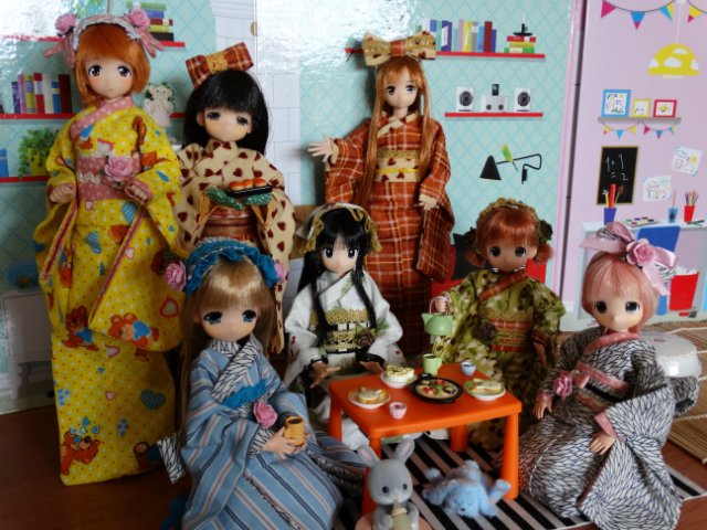 Вечеринка у моих японочек