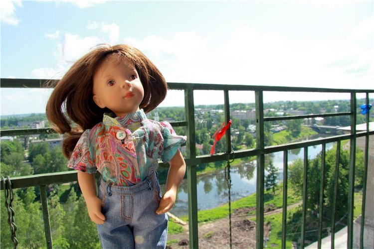 Что такое отпуск? Это - Незабудковое Лето. Minouche от Sylvia Natterer