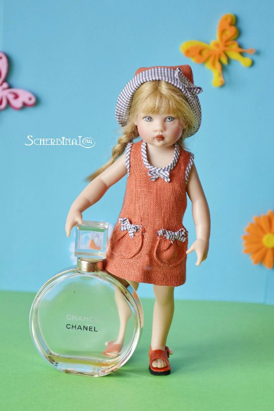 Летняя коллекция платьев для маленьких кукол (фото 7)