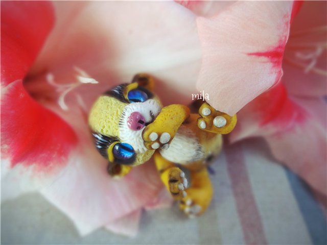 Куколки ручной работы из полимерной глины от Милы (фото 8)