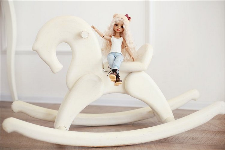 Разрешите представить - девчонка-шоколадка. Авторская шарнирная кукла