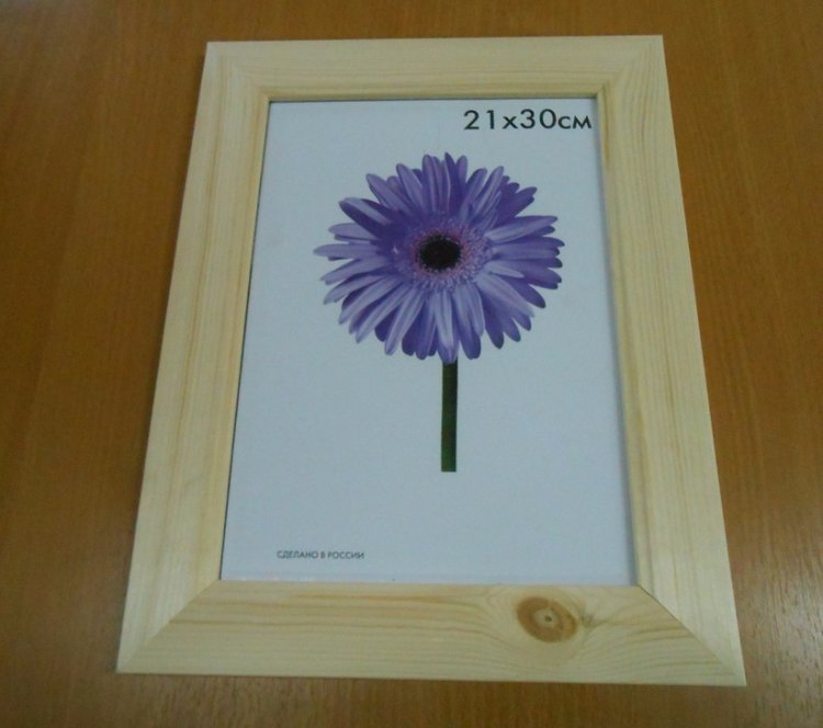 Старим деревянную рамку - мастер класс