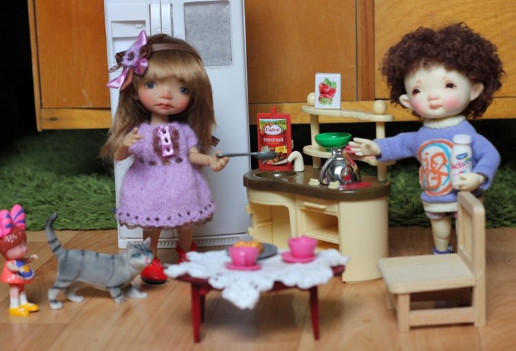 Завтрак с Иночкой и Дрюшей (фото 5)