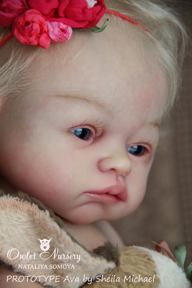Сильвия - мой прототип Ava от скульптора Sheila Michael. Кукла реборн Наталии Сомовой
