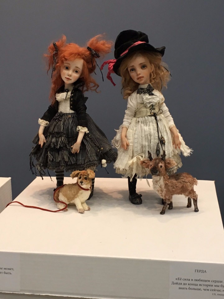 Москва "Гостиный двор" 2016 - Международная выставка "Искусство куклы" - мой взгляд