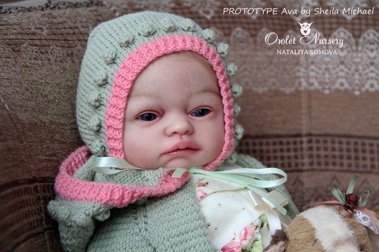 Сильвия - мой прототип Ava от скульптора Sheila Michael. Кукла реборн Наталии Сомовой