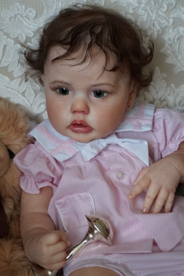 Я назвала ее Scarlett. Кукла реборн Наталии Коноваловой