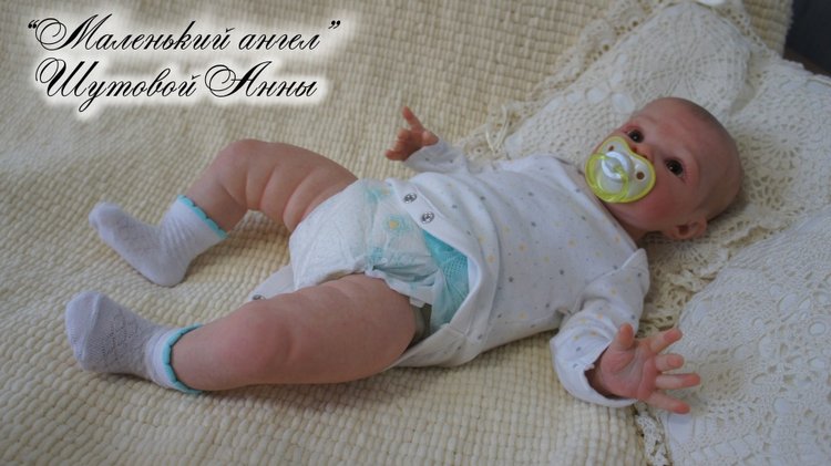 Пончик Полинка. Кукла реборн Шутовой Анны