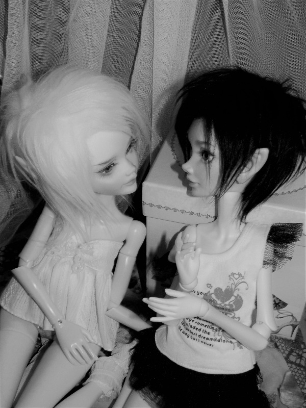 Черно-белое — Куклы Somniadolls (Наталья Долозова): российские BJD (БЖД) (фото 7)