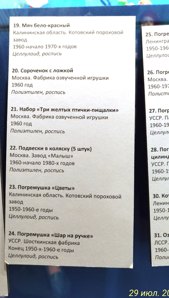 Выставка «Все лучшее – детям. Игрушки 1950–1980 годов из коллекции Сергея Романова». Часть 1