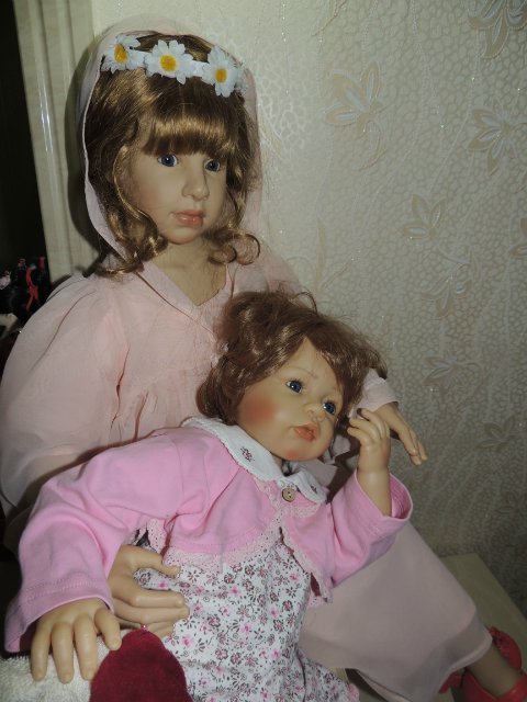 Нежная малышка Надюша от Bettine Klemm