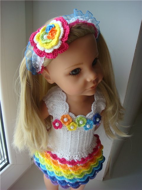 Дефиле моих девчонок или одежда для кукол Gotz своими руками