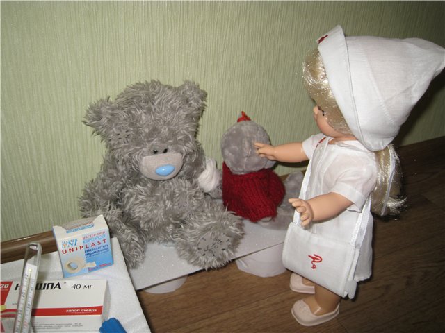 Медсестричка Даша! Кукла Весна