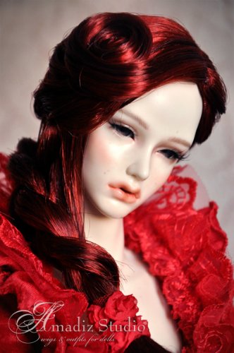 Невероятные парики для кукол БЖД от: Amadiz Studio (фото 4)