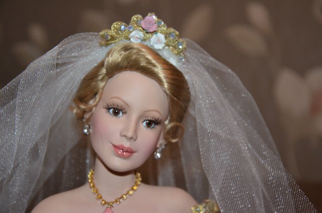 Фарфоровая кукла, невеста The Ashton-Drake Galleries