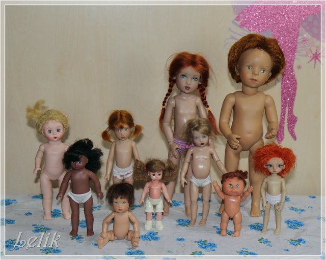 Моя лепта в сравнении кукол