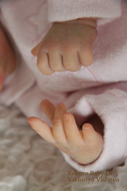 Девочка Кристочка... Куколка реборн Виктории Вишни
