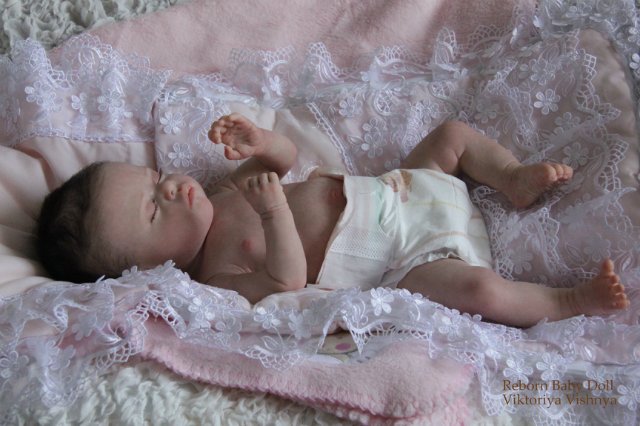 Моя лапушка Коко... Куколка реборн Виктории Вишни