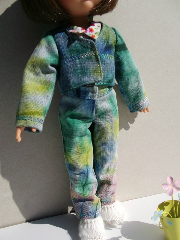 Джинсовые наряды — Одежда и обувь для кукол своими руками: фото