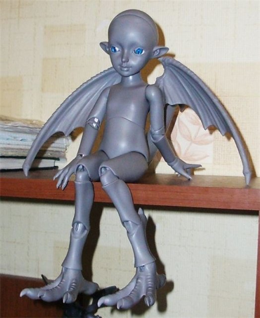 У меня живет дракошка, очень миленькая крошка.( Resinsoul Pixiu + Bao)