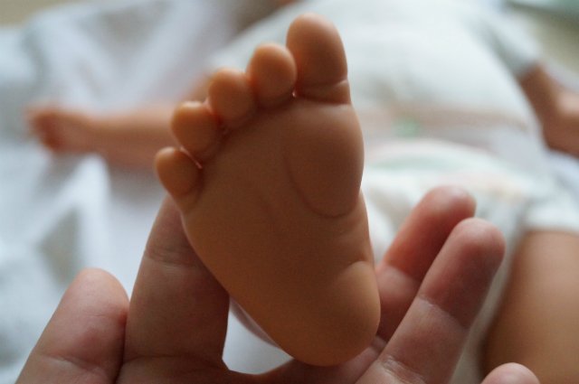 Малыш Лоло в голубом от Антонио Хуан Мунекас. Домашние фото