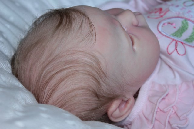 Маленькая кнопочка реборн Сабрина, художник Беспалова Жанна (фото 5)