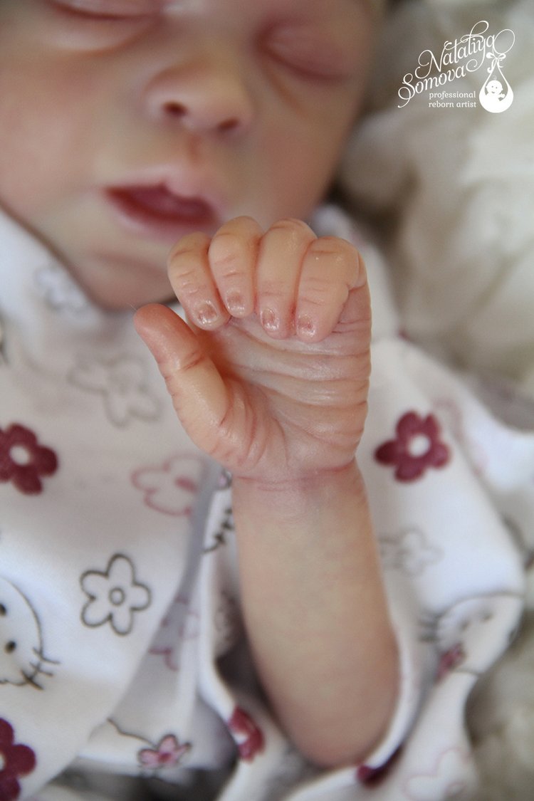Моя маленькая ягодка Яна. Кукла реборн Наталии Сомовой