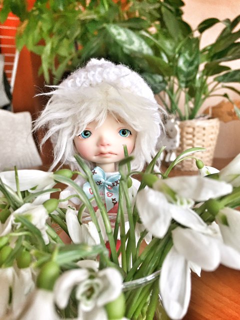 А у нас подснежники!!! (Irrealdoll Ino)