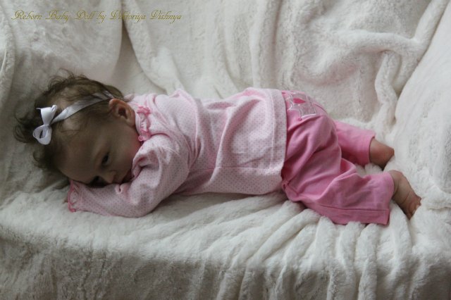 Кайли... Куколка реборн Виктории Вишни