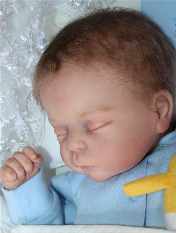 Сплюшечка Пенни. Кукла-реборн Елены Иваховой (фото 5)