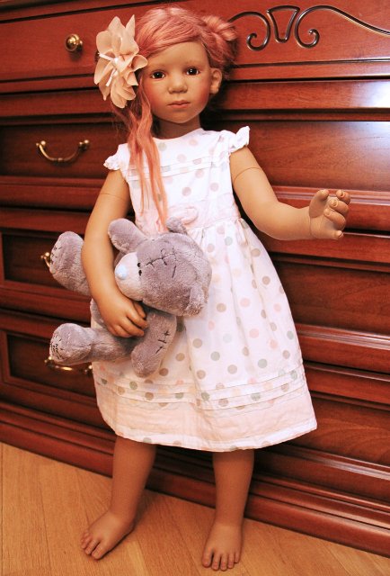 Моя малышка Гитуся от Annette Himstedt в ожидании сестричек