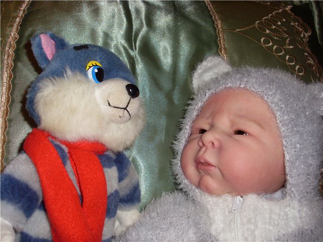 Кошачий барин. Кукла реборн Елены Андреевой (фото 10)