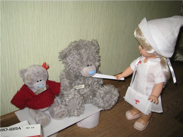 Медсестричка Даша! Кукла Весна