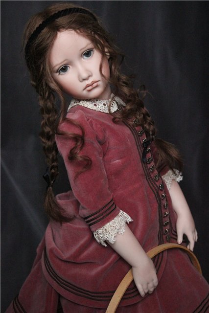 Фарфоровая кукла Белинда от Анджелы и Джона Баркер