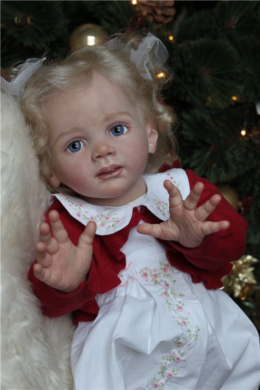 Цветочек мой аленький! Кукла реборн Fridolin, художник А.Арутюнян (фото 7)