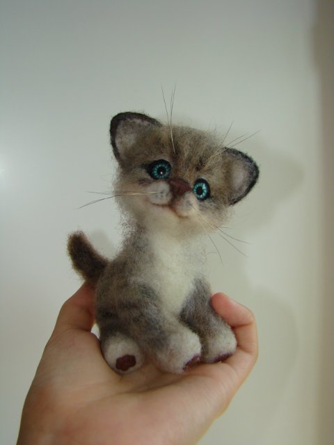 Сибирячок. Авторская игрушка валянием из шерсти Ольги Чернухо