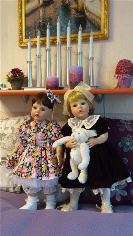 Мои замечательные девчушки автора Донны Руберт от фирмы ArtistaDolls