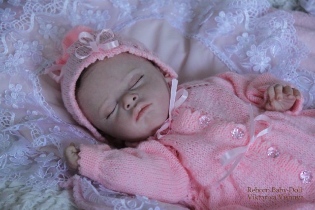 Моя лапушка Коко... Куколка реборн Виктории Вишни