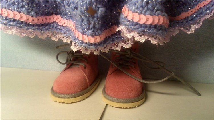 Платье "Розовый закат" для кукол Паола Рейна (фото 4)