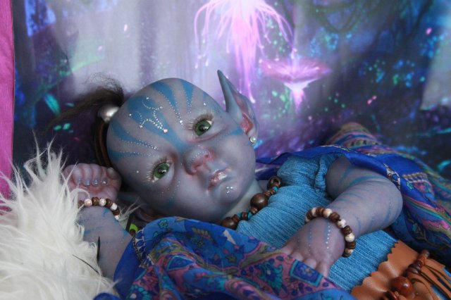 Поону (Полина) аватарёнок - кукла Элины Кудрявцевой